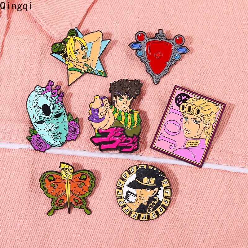 Bros Pin Enamel Desain Kartun Anime Bahan Metal Untuk Pria Dan Wanita