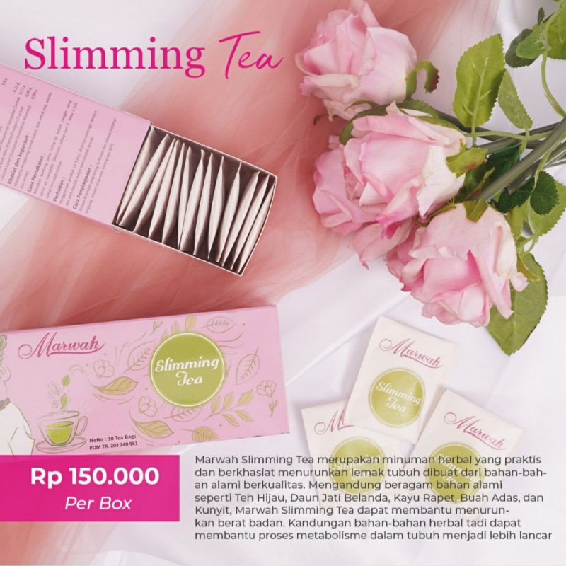 

Marwah slimming tea (ori)