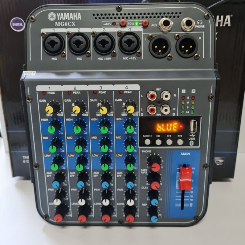 Mixer Yamaha MG6CX/mixer audio yamaha 6ch usb bluetooth