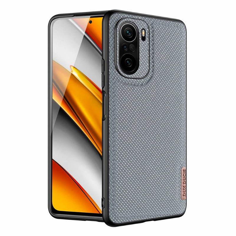 Case Dux Ducis Poco F3 / Xiaomi Redmi Note 10 Pro / Note 10 / Note 10s Casing Fino Series Premium Woven Nylon