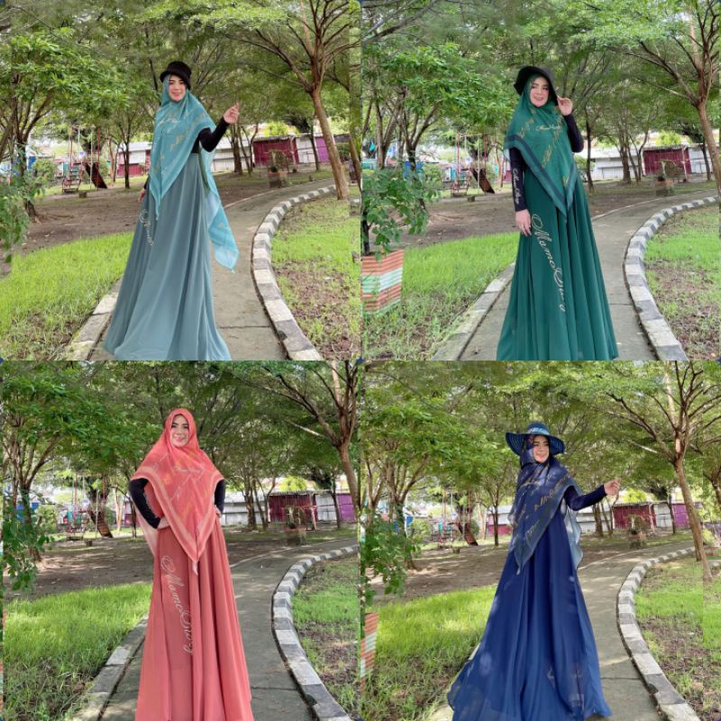 [BRIPI SYARI] DRESS SET / GAMIS SET " GALINA " By Bripi Syari