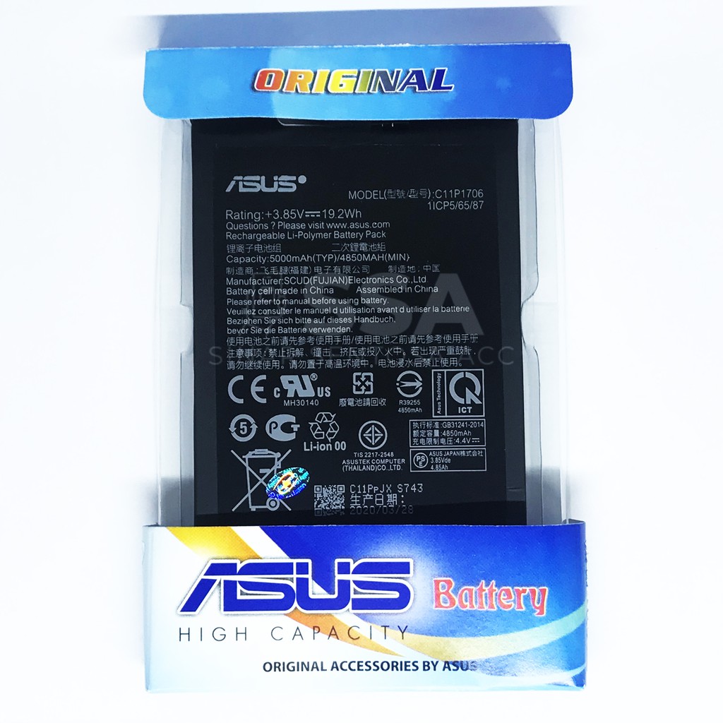 Baterai Original 100% Asus Zenfone Max Pro M1 M2 ZB601KL