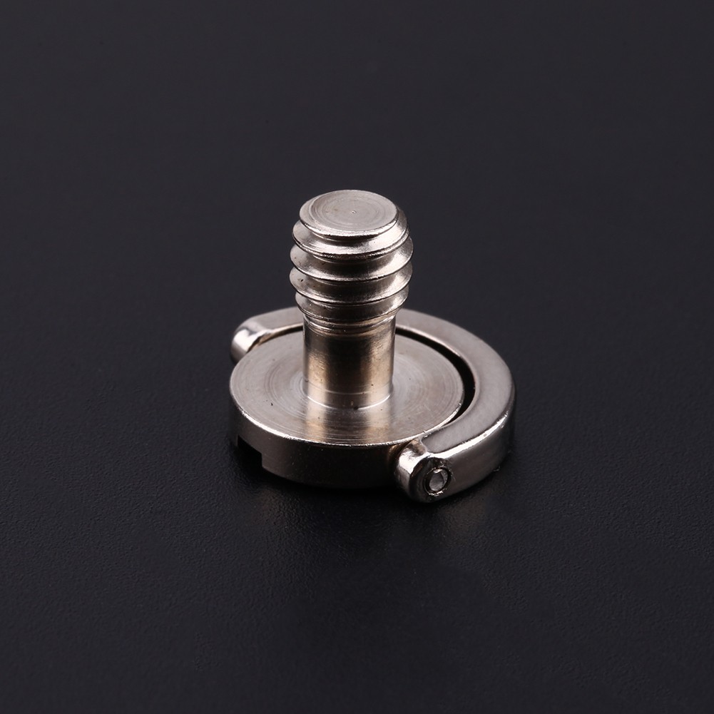 1/4 D Ring Converter Screw Mount Stainless Steel Pull Ring Adapter Screw Replacement For Camera