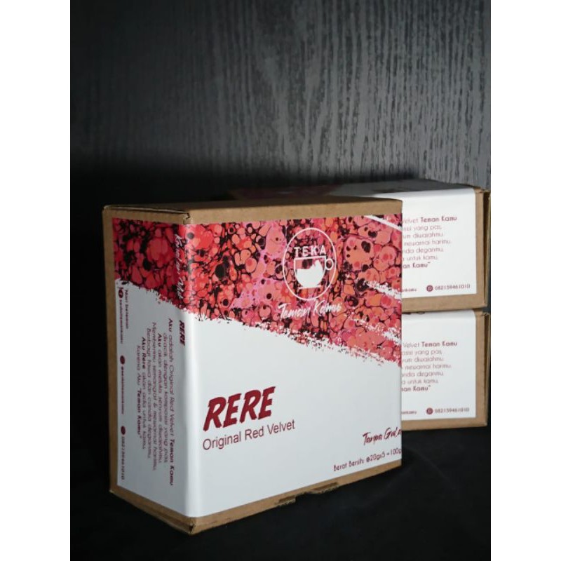 

Minuman Bubuk Red Velvet mix (tanpa gula) Premium.