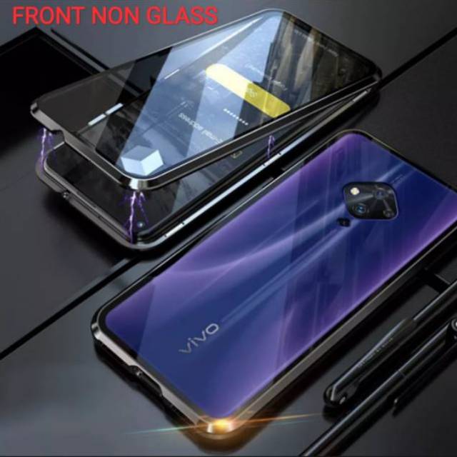 Case Magnetic Vivo S1 Pro Premium Case 2in1 Case Magnetik Vivo S1 Pro