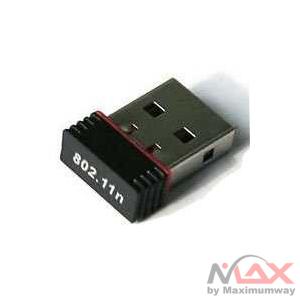 Wifi Dongle USB KexTech Wireless Adapter 150Mbps - WUL150 Warna Hitam