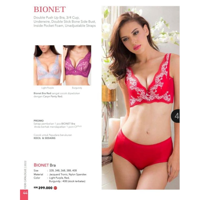 Fiori Type Bionet Bra