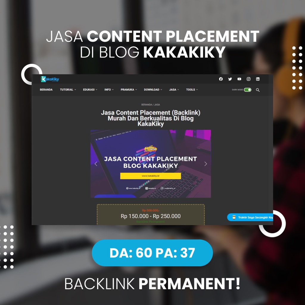 Jasa Content Placement (Backlink) Murah Dan Berkualitas