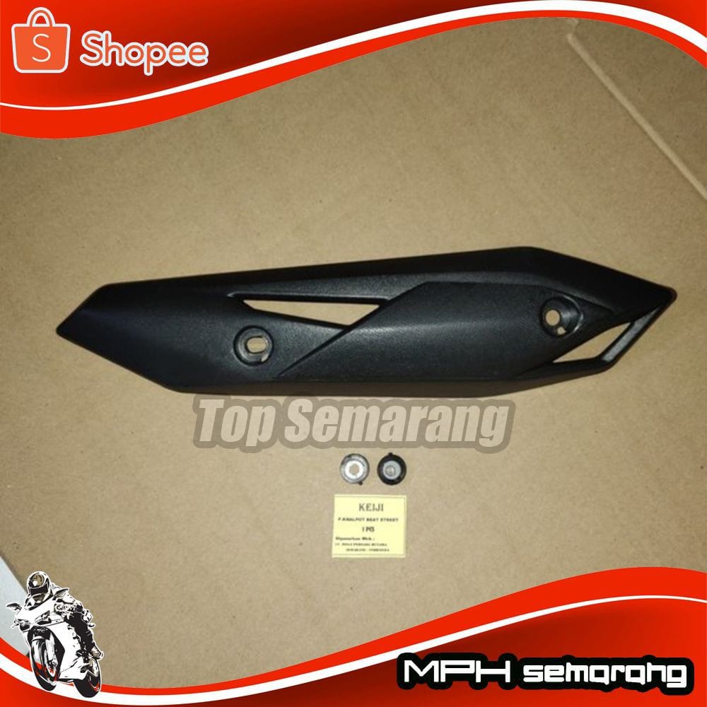 Jual Cover Tutup Penutup Tameng Pelindung Knalpot Honda Beat Street Esp Old New New Beat Sporty