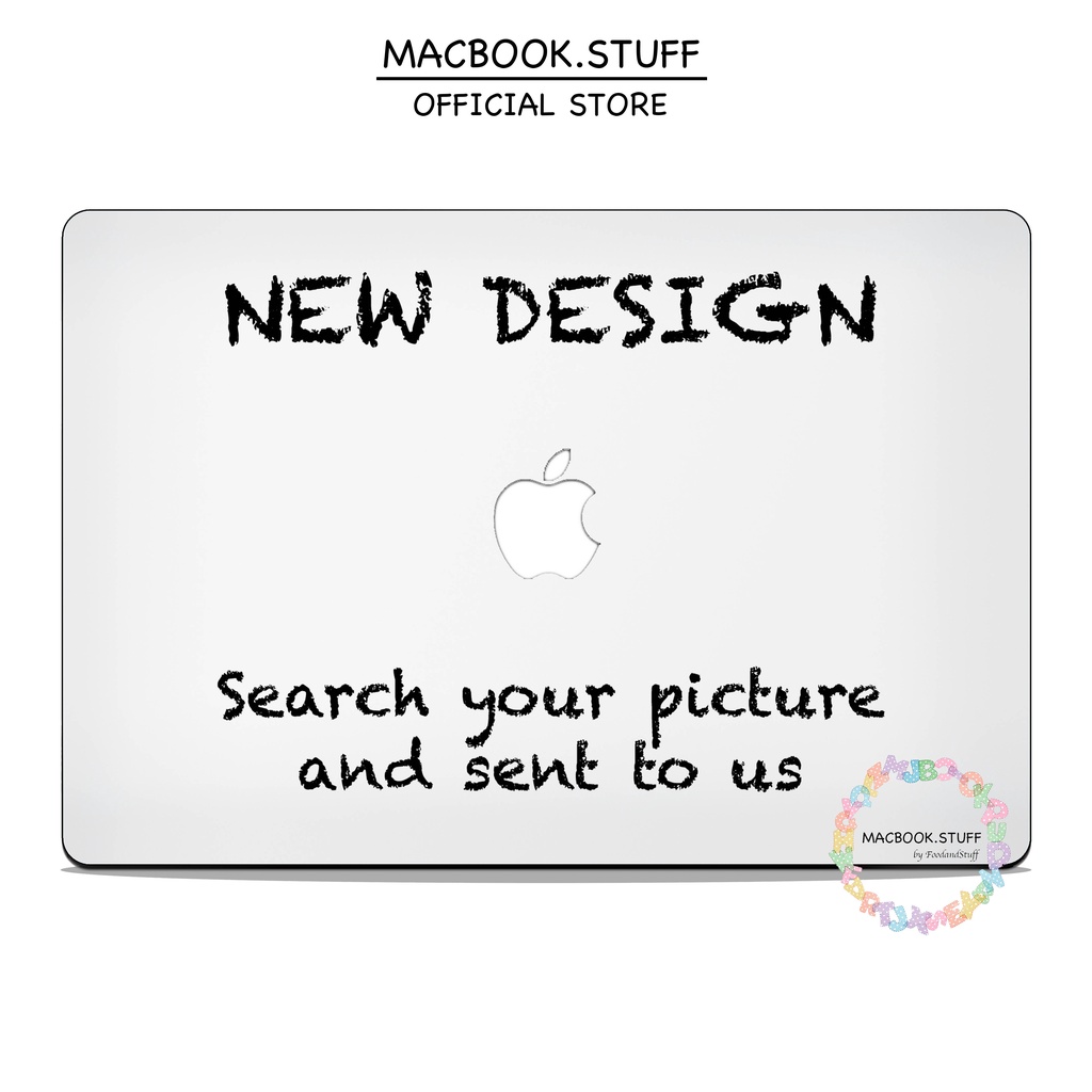 CETAK MACBOOK CASE FULL NEW CUSTOM BY YOURSELF NEW AIR PRO RETINA 11 12 13 14 15 16 INCH NON /  WITH CD ROOM / TOUCHBAR / TOUCH ID / M1 2020 2021 2022