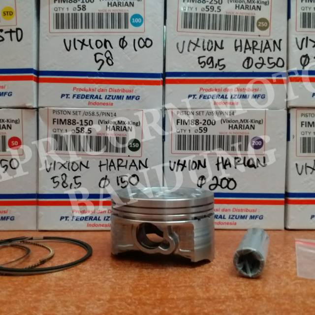 Piston Kit VIXION HARIAN MODEL STANDARAN FIM IZUMI