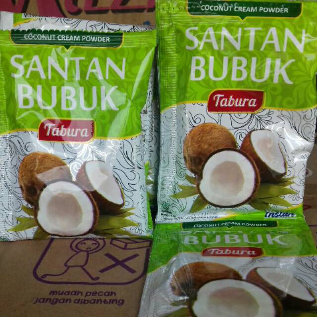 Santan bubuk tabura