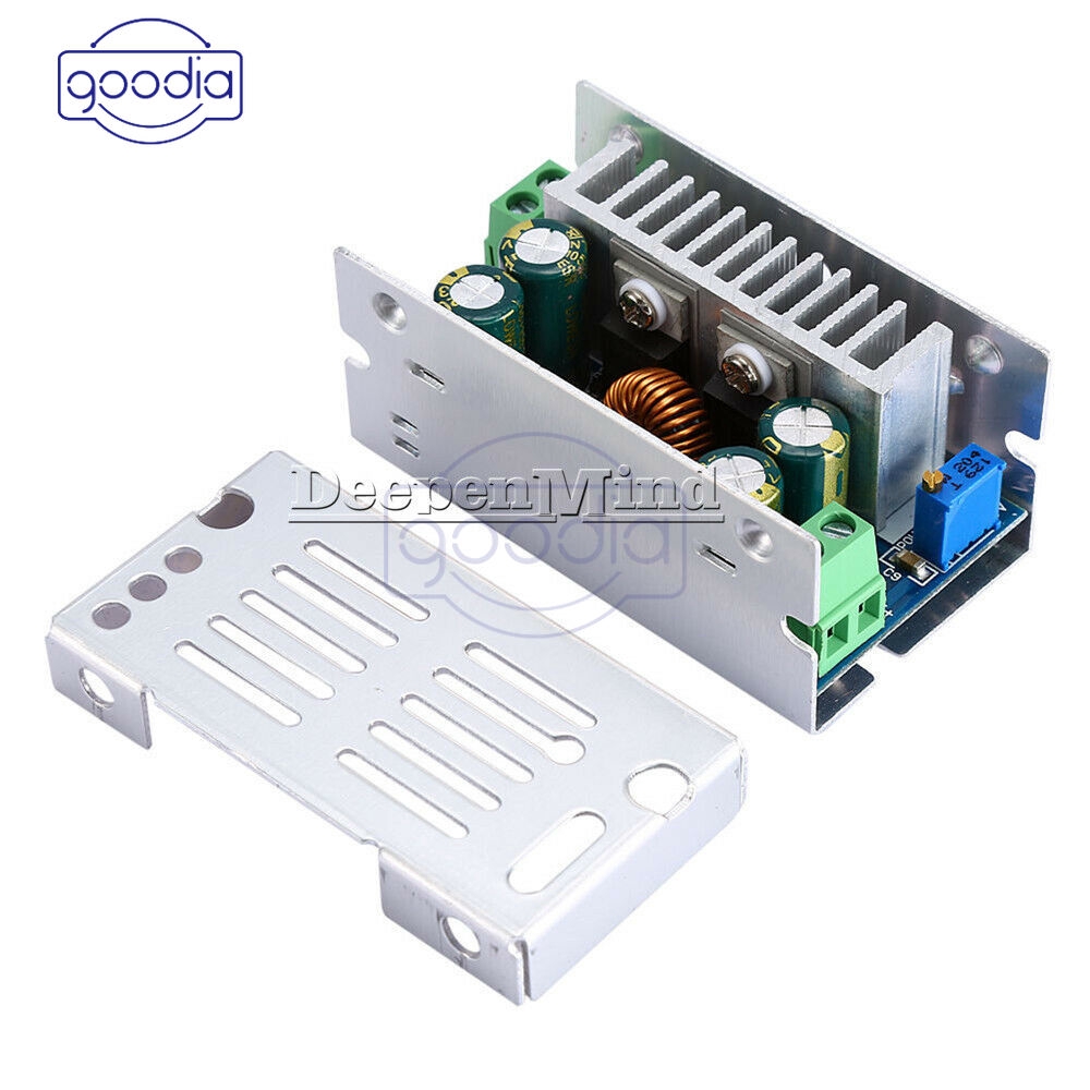 Modul Konverter Tegangan Dc-Dc 8v-60v Ke 1-36v 200w 15a 12v