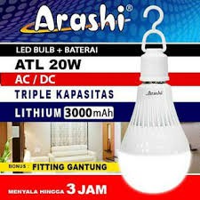 Lampu Led Emergency Arashi 20 Watt 20w