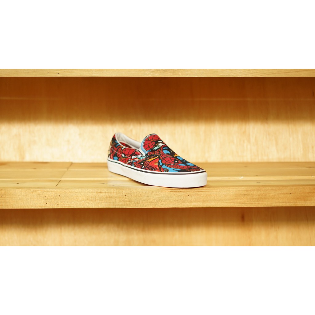 Vans 100% Original Sample Slip On Spiderman