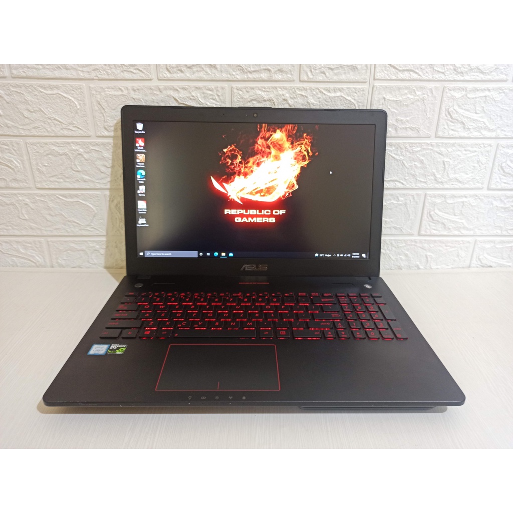 Asus ROG G56JR Core i7 RAM 16GB VGA Nvidia GTX 760m Dual SSD HDD Laptop Gaming Second Bekas Murah Gen4 Gen 4 GTX760