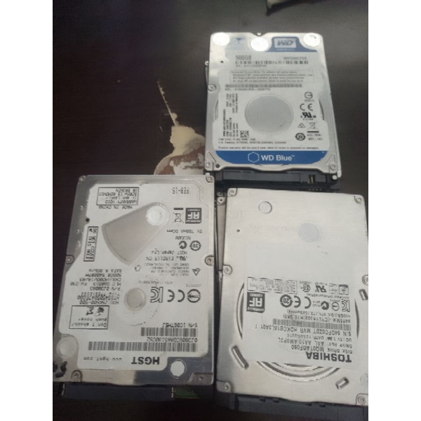 Hardisk Bekas Laptop 320GB 500GB 5pcs