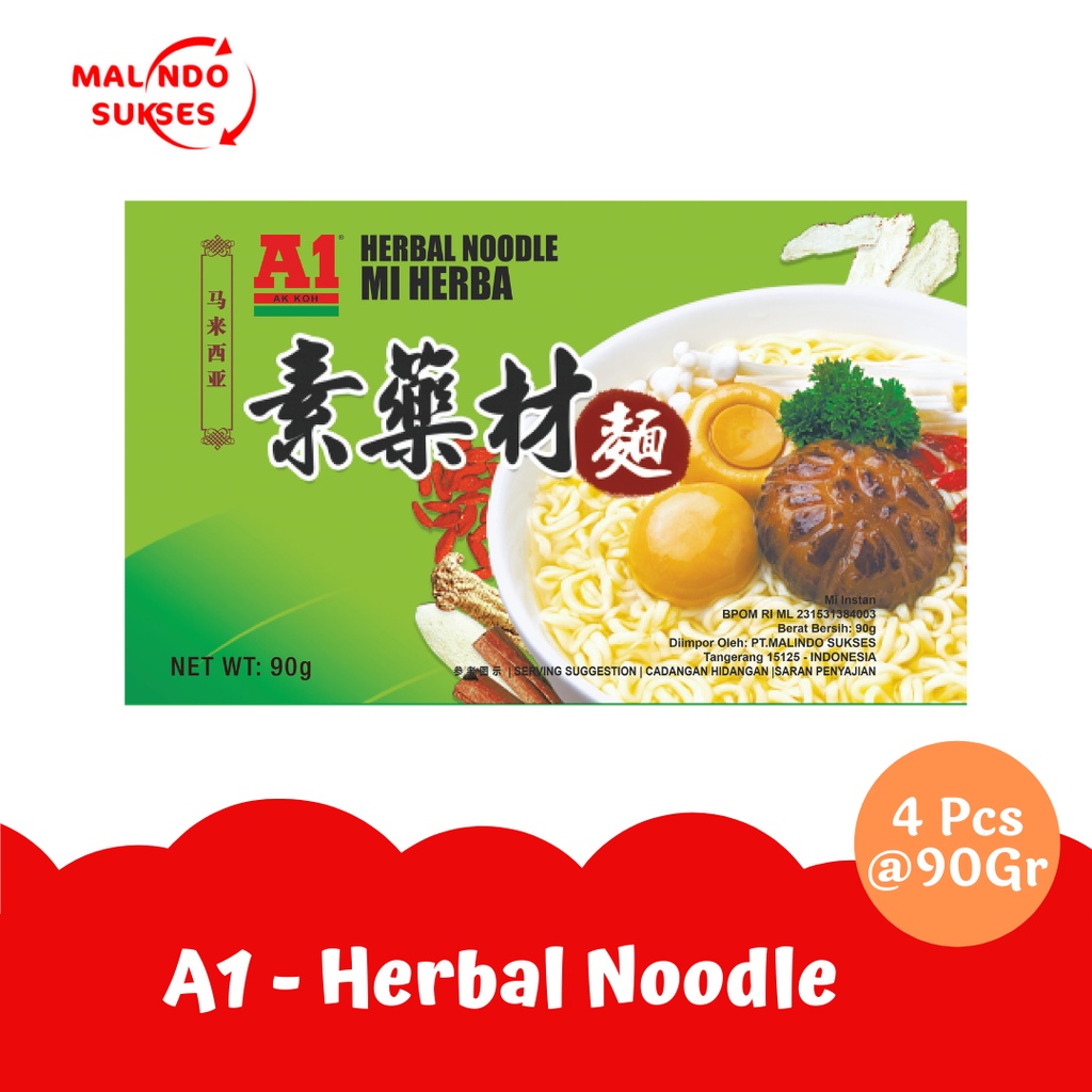 A1 Herbal Noodle 90gr