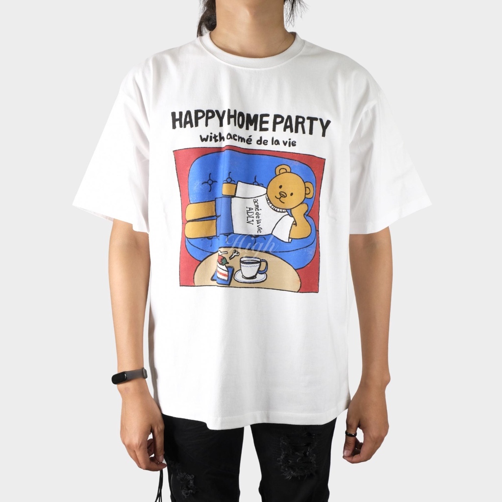 ADLV Home Party Tee - White 100% Authentic