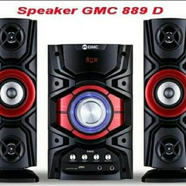 GMC Speaker Aktif TowerSoundMax GMC-889D usb bluetooth memory card radio remote mp3 khusus Cirebon