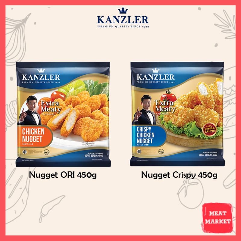 

Nugget Kanzler Crispy & Nugget Kanzler Breadcrumbs