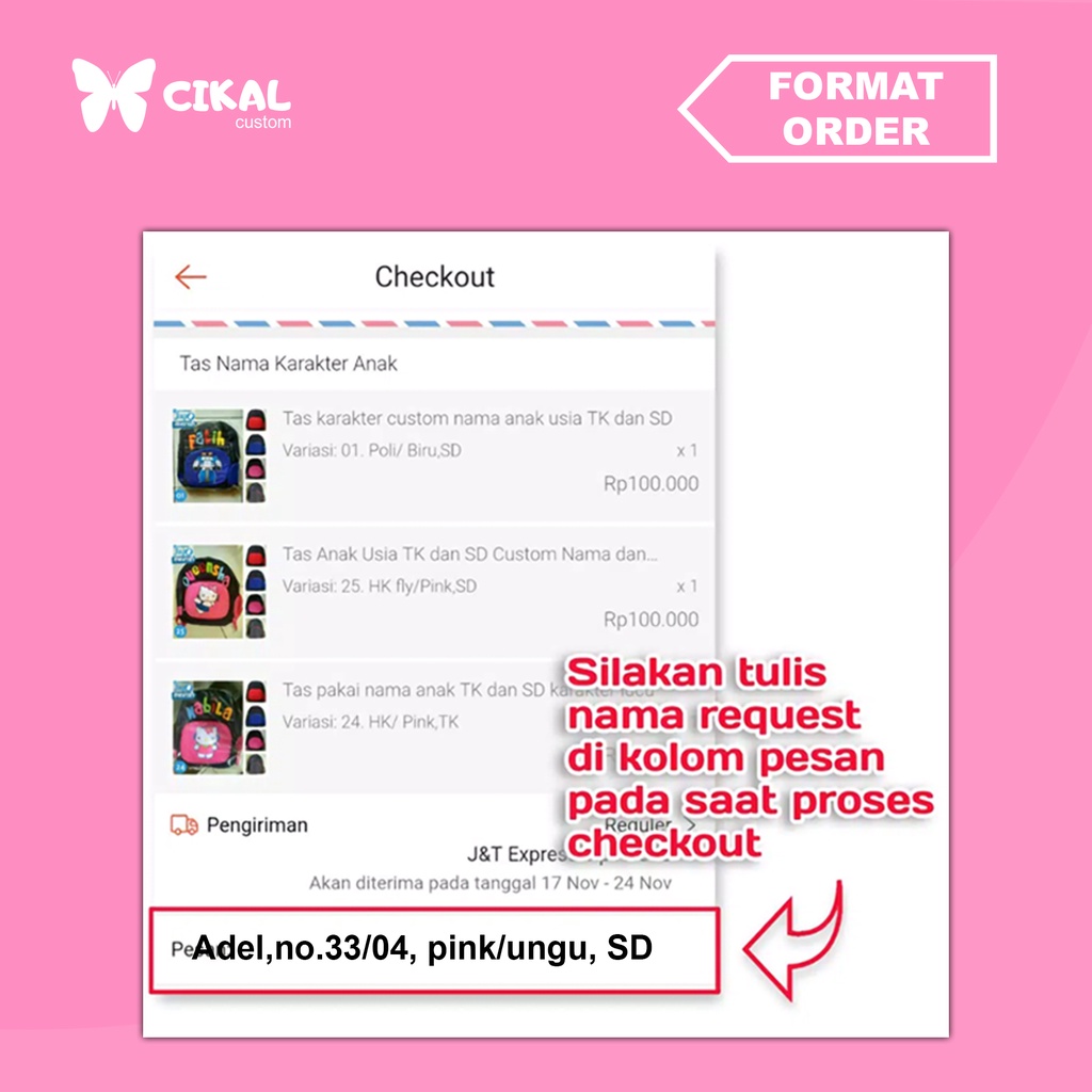 Jual Tas Anak Tk Perempuan Alat Sekolah Lengkap Peralatan Sekolah Anak Perempuan Tas Sekolah Anak Anak Indonesia Shopee Indonesia