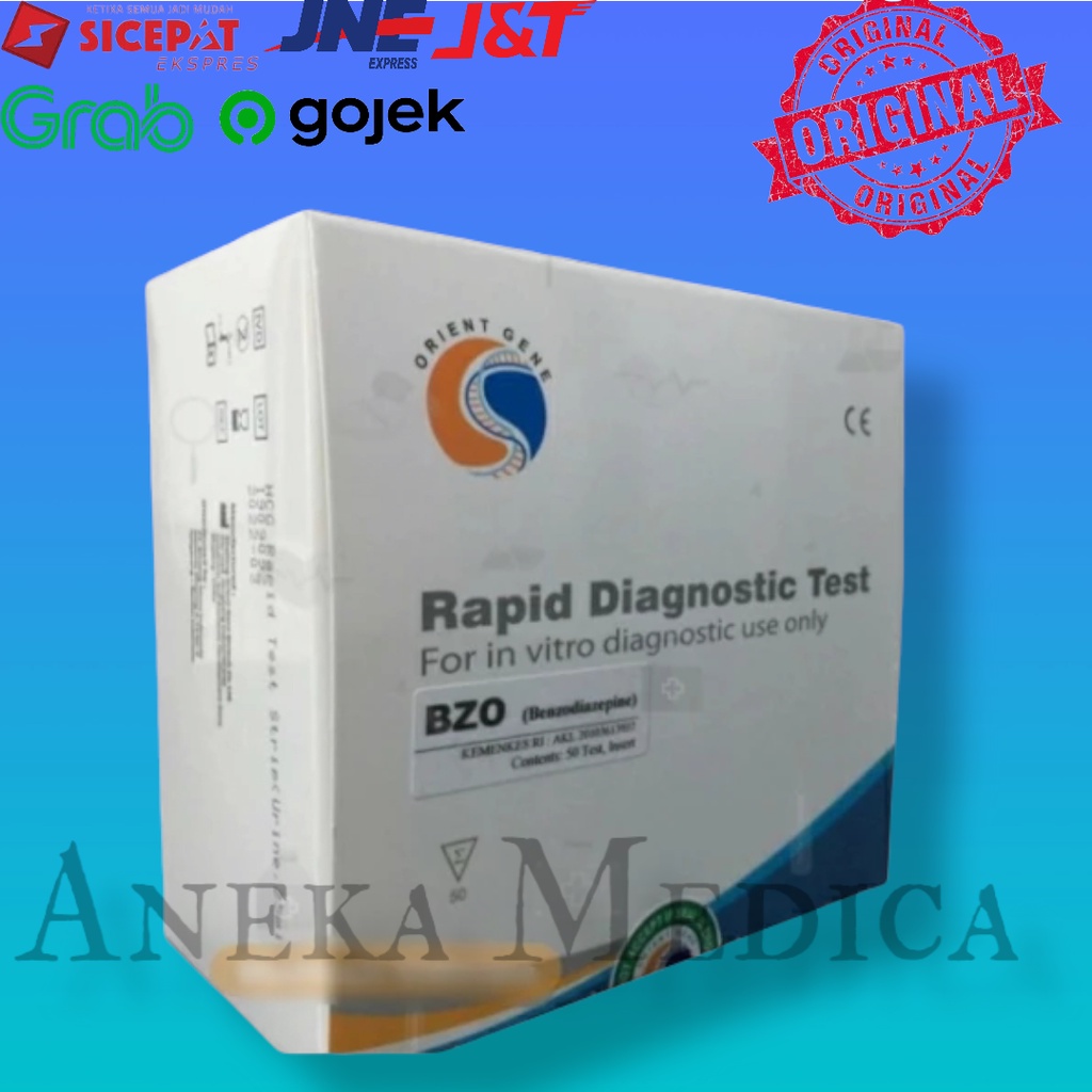 Orient Gene BZO ( Benzodiazepines) Rapid Urine Test Strip 50T