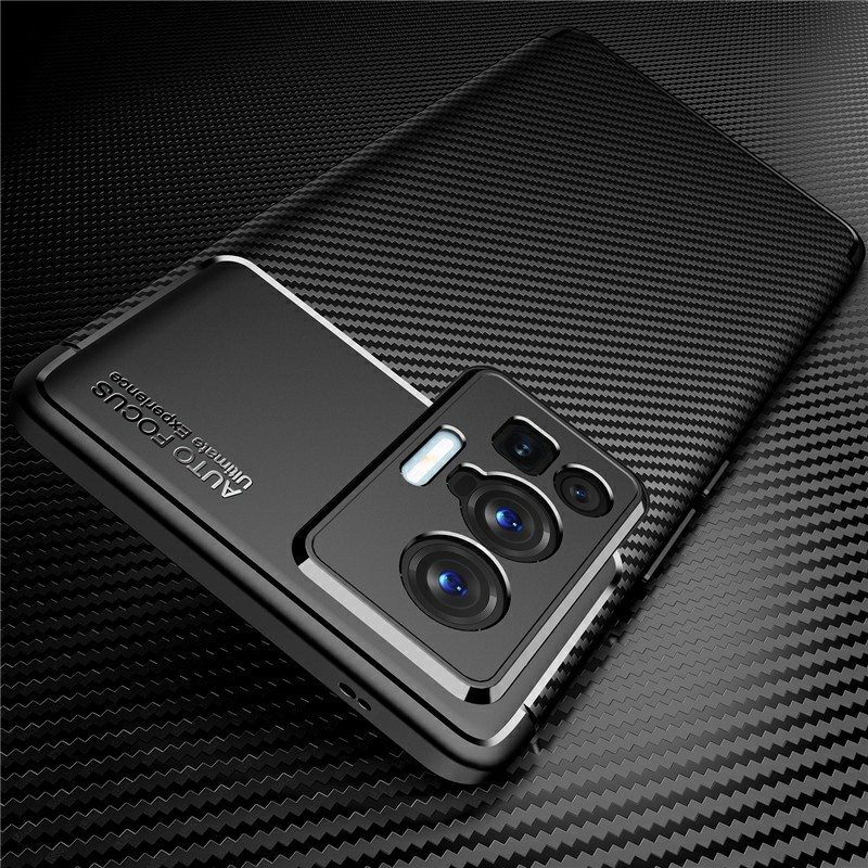 VIVO X80 / X80 PRO / X70 PRO / X60 / X60 PRO SOFT CASE FOCUS CARBON ORIGINAL