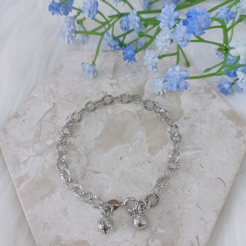 GELANG PERAK/SILVER RANTAI PREMAN BM