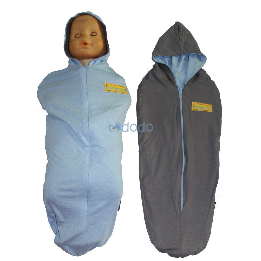 Bedong Instan Bayi Hoodie dan Kerah Hanaroo