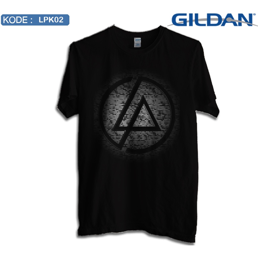 Kaos Linkin Park Band Logo Kaos Original Gildan LPK02