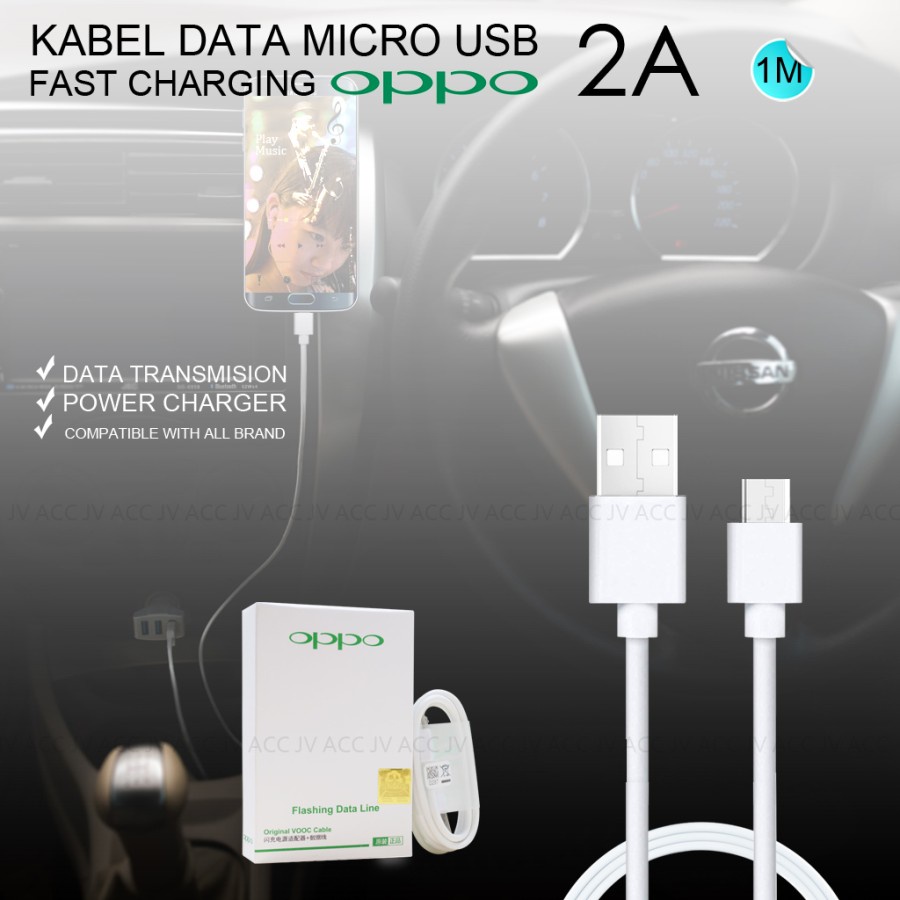 KABEL DATA OPPO 2A A33 A37 NEO 7 9 F1S NEO 5 F5 F1 R9 ORIGINAL 2A