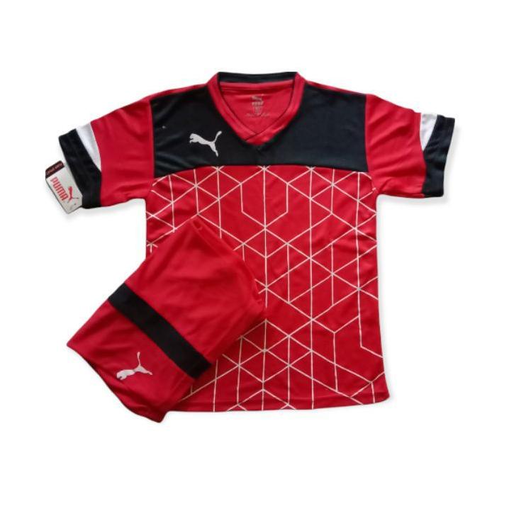Setelan stelan Baju kaos jersey jersy jersi Training Olahraga  sepak bola futsal putsal badminton vo