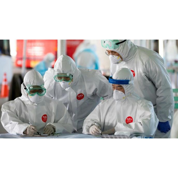 BAJU APD MEDIS HAZMAT SUIT MERK BOHO