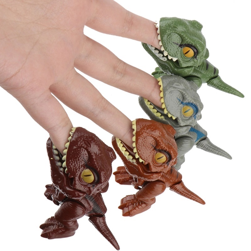 [1Piece Creative Bite Finger Dinosaur Toy] [Tyrannosaurus Toy Model ][Children's Birthday Gift]