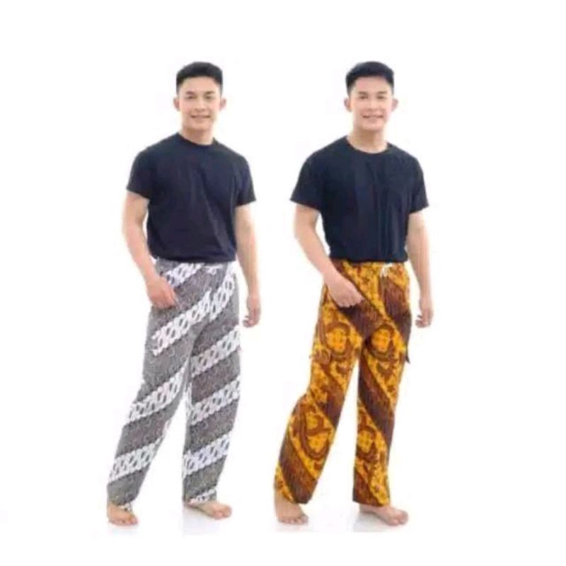 (COD) CELANA BATIK PANJANG/CELANA BETAWI/CELANA SANTAI/CELANA BOIM DEWASA STANDAR COWO /CEWE