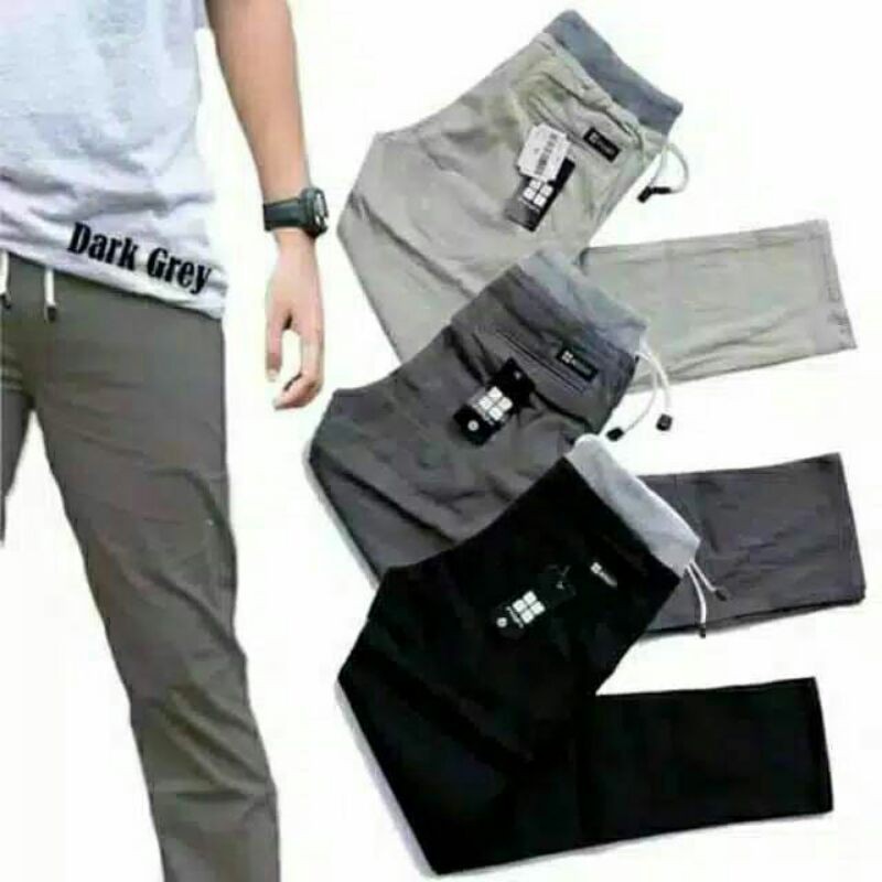 Chino Pants Paul Sirius Erigo Chinos Panjang Celana Slimfit Jacop Pendek Mick Joger Short Zelmira