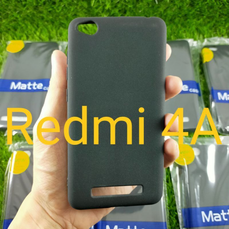 SLIM BLACK XIAO MI REDMI 4A SOFTCASE HP REDMI 4A SILIKON HP XIAOMI REDMI 4A CASING HP REDMI 4A