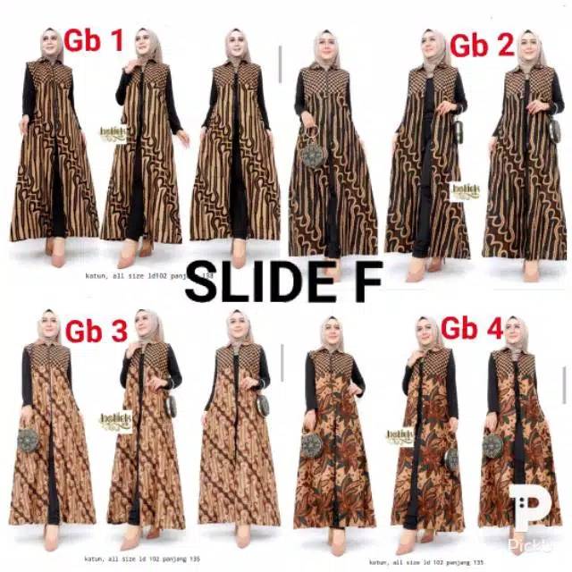 Outer batik JUMBO motif terbaru longcardi terlaris