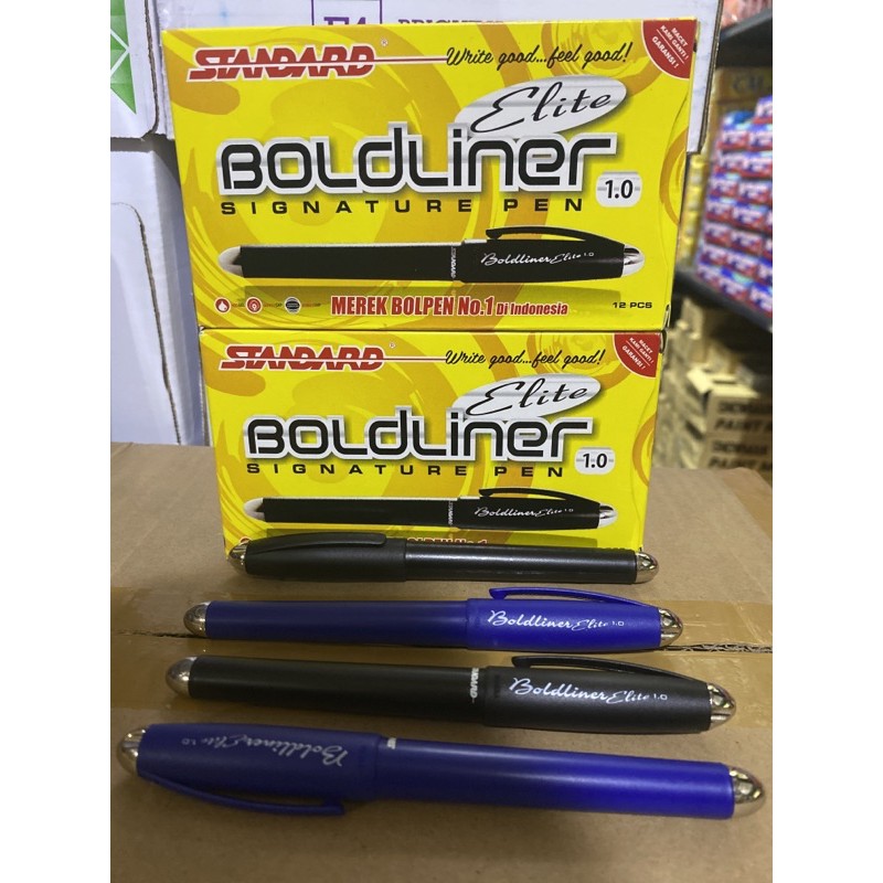 Jual Pulpen Boldliner Elite Standard Pcs Original Indonesia