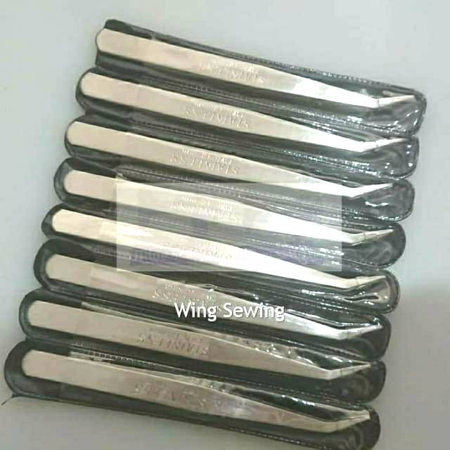 Pinset Pingset Twizer Benang Stainless Steel Pinset Benang Jahit