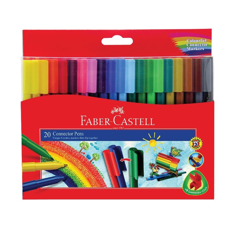 

Gramedia Banjarmasin - Faber Castell Conector Pen 20pcs