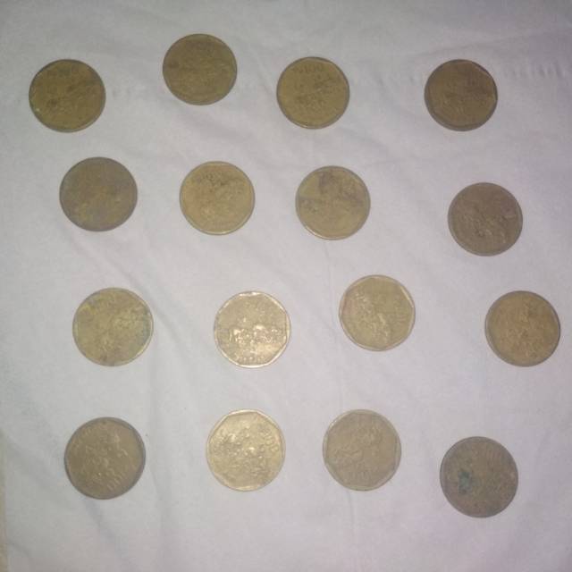 Uang koin 100 rupiah tahun 1990 an