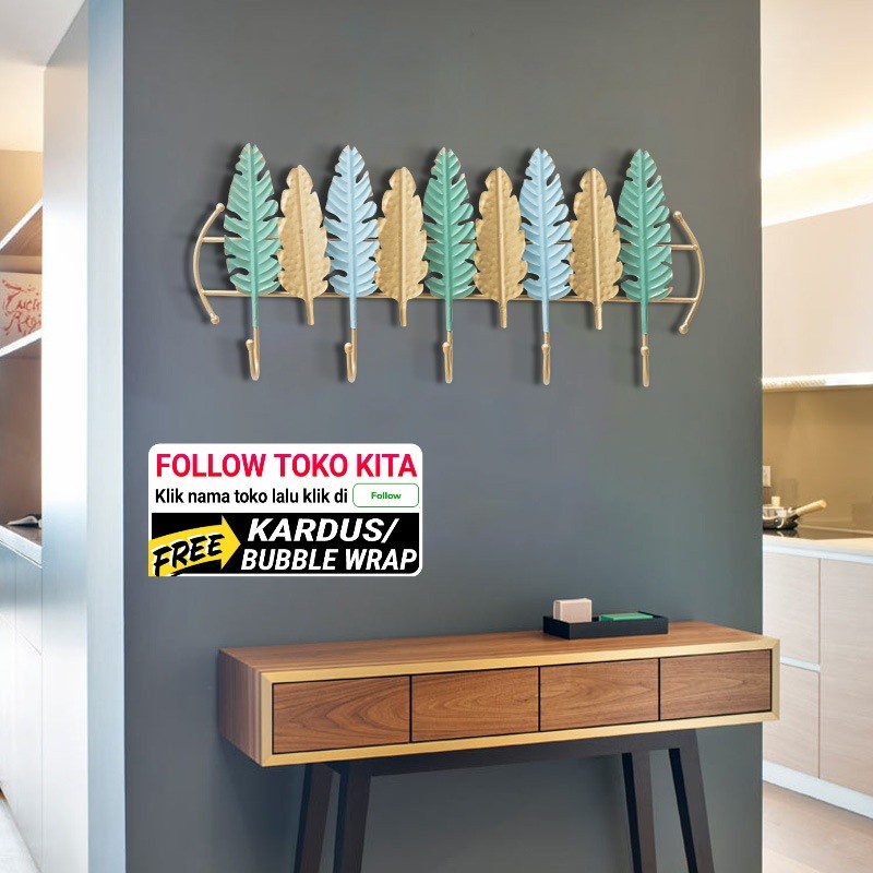 TBI Banana Leaf Wall Hanger Hiasan Gantungan Dinding Daun Pisang