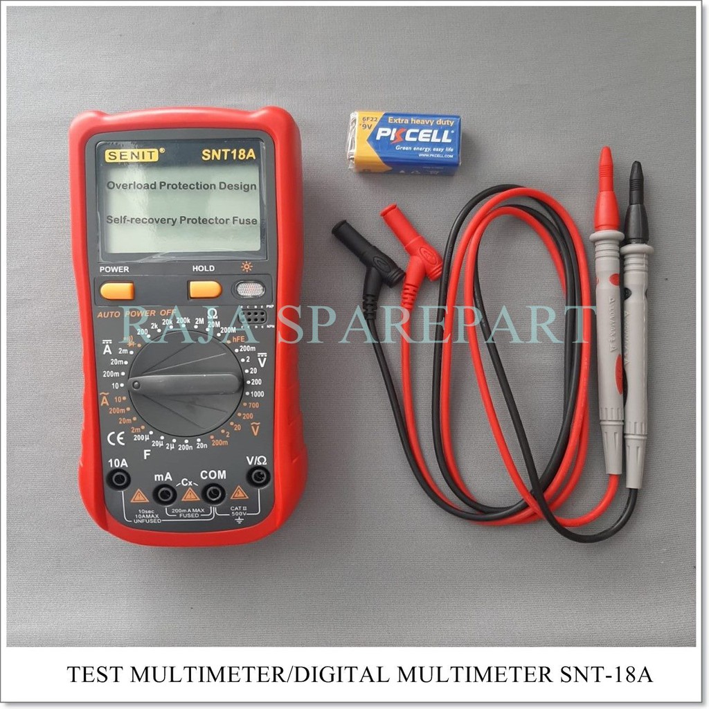 Digital Multimeter Multi Tester SNT-18A