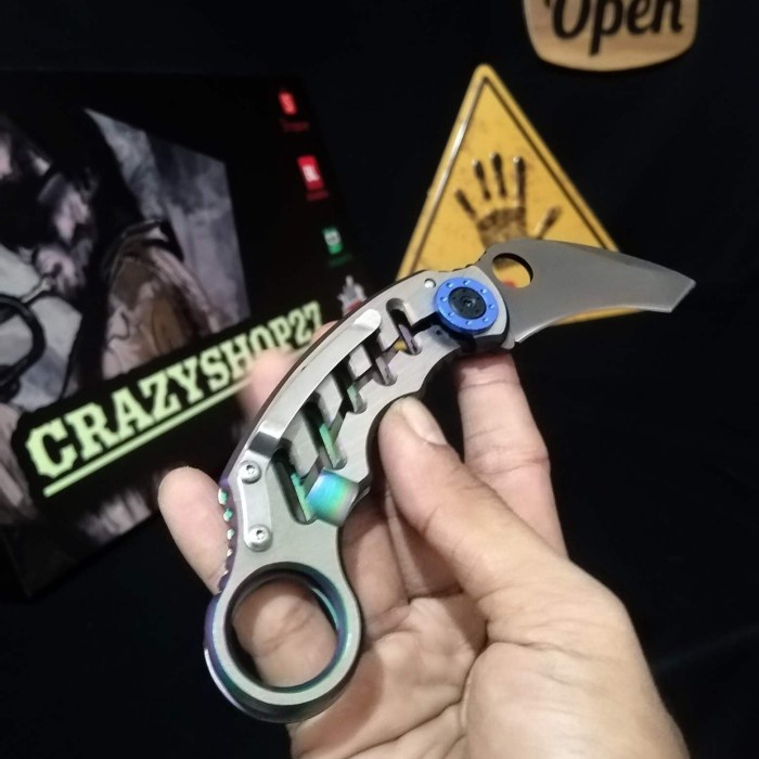 Pisau Lipat Kerambit Mantis X05 / Kerambit / Pisau Lipat