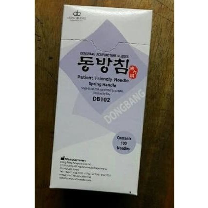 new Jarum Akupuntur Dongbang buatan Korea 25x50 isi 100pcs/box original alkes