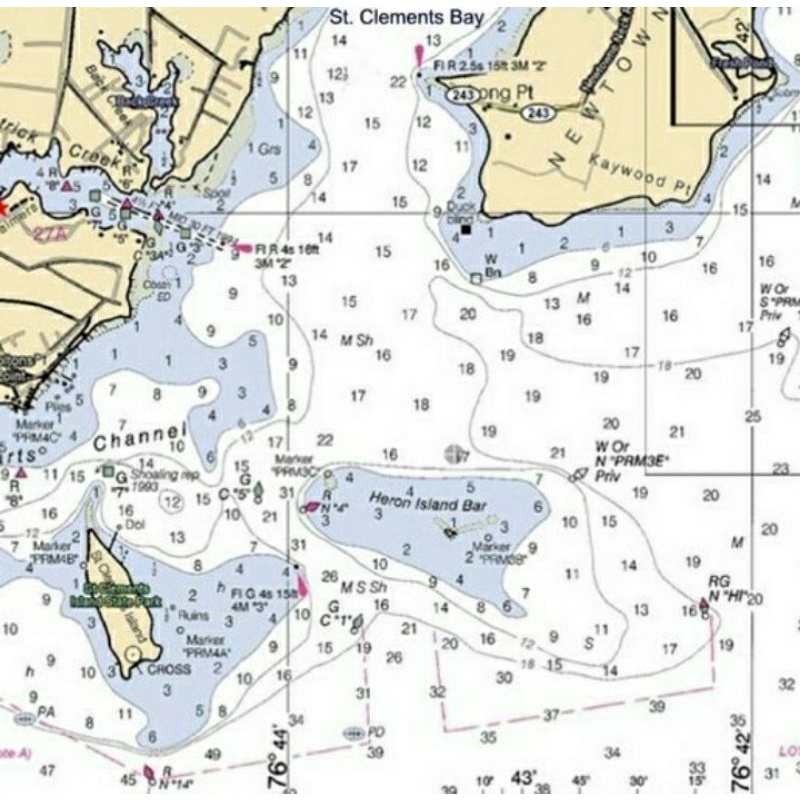 Peta Laut Indonesia / peta Blue chart