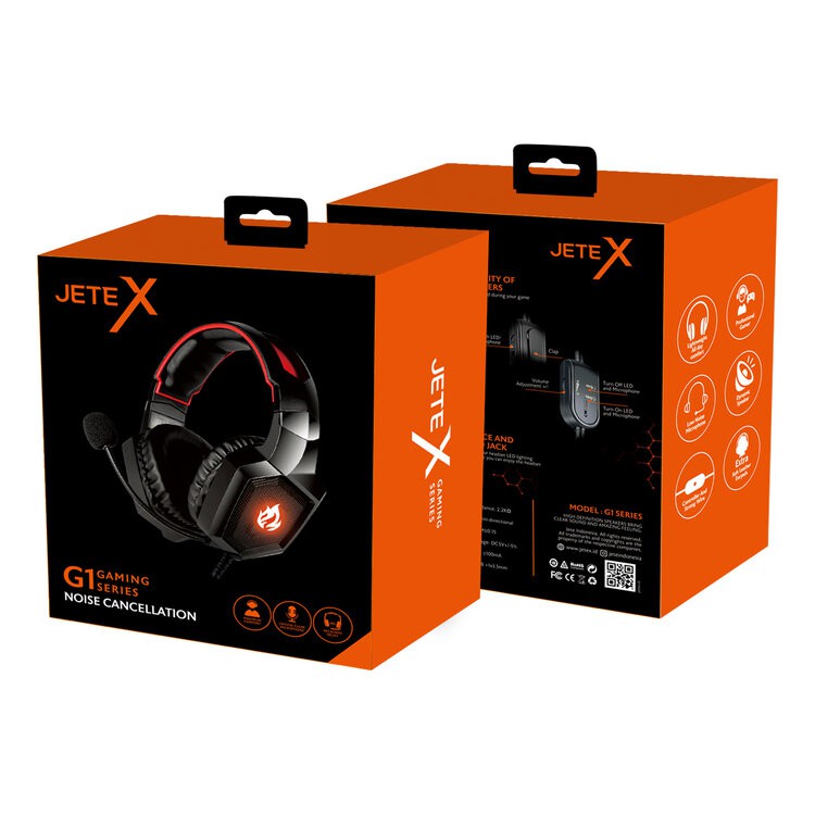 Headset Gaming Headphone Gaming Noise Cancelling JETEX G1 - Garansi 2 Tahun