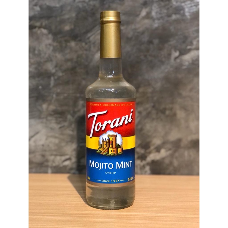 

Torani Syrup Rasa Mojito Mint 750 ML - Sirup Torani 750 ML